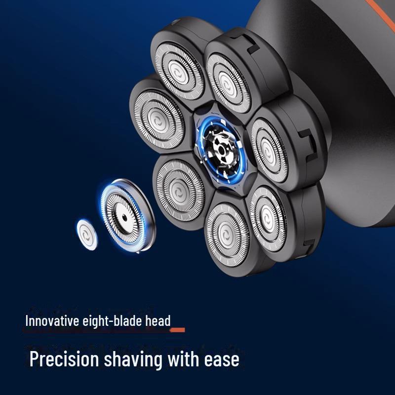 York Multifunctional Electric Head Shaver for Men - Bald Hair Clipper & Razor