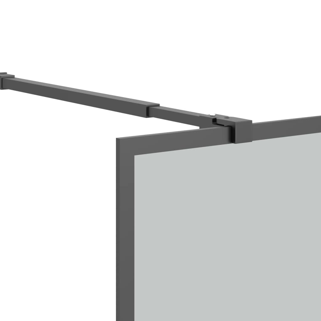 Walk In Shower Screen for Walk In Shower 140 X 195 Cm Dark Safety Glass