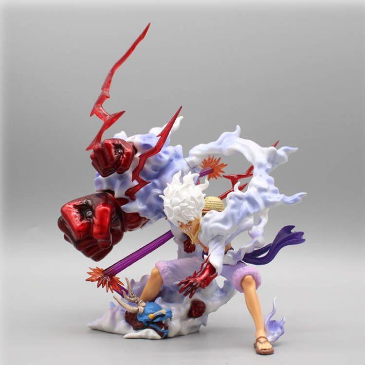 

Beautifully Crafted Pvc Nika Gear Fifth Sun God Luffy Figure From One Piece Collection