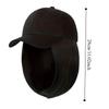 Cappellino Parasole Cappellino da Baseball con Estensione Capelli Parrucca Regolabile Nera Marrone per Donne