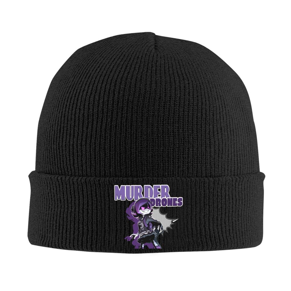 Female Male Murder Drones Beanie Hats Casual Knit Hat Autumn Winter Outdoor Sport Caps Custom Elastic Bonnet Hats