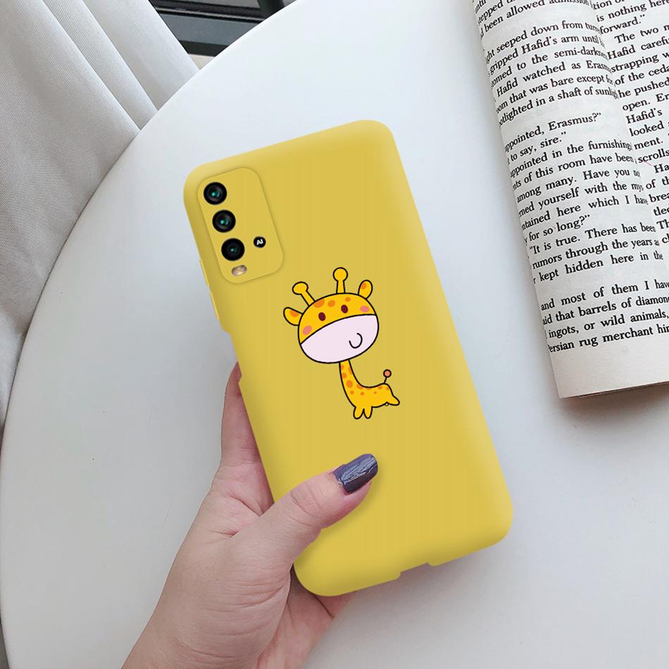 Love Heart Case For Xiaomi Redmi 9T Redmi9T 9 T T9 Cover 2021 Cactus Avocado Soft Silicone Phone Case Coque Fundas Bumper 6.53"