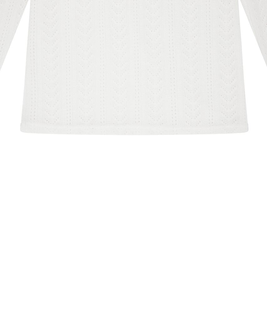LUVISTRUE El Off-Shoulder Knit(White)