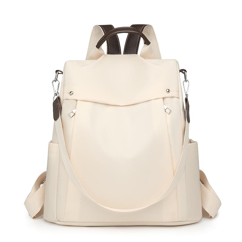 Anti-Theft Backpack Women's Nylon Travel Bag Multifunctional Lightweight Shoulder Bag