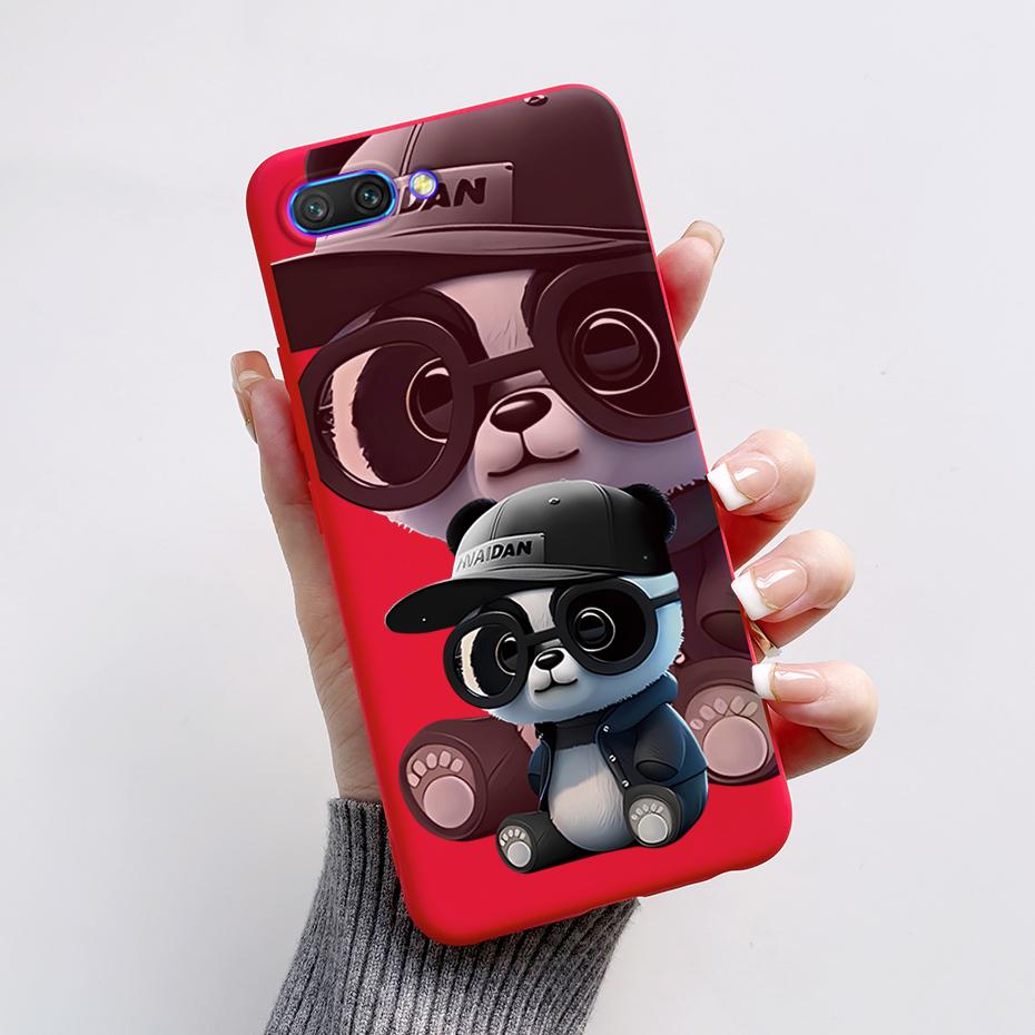 For Huawei Honor 10 Case COL-L29 Silicone Soft Panda Cover For Huawei Honor 10 Phone Case On Huawei Honor 10 Back Cover Bumper