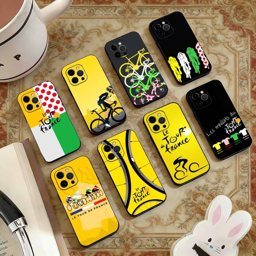 T-Tour De France Phone Case Silicone Soft For IPhone 17 16 15 14 13 12 11 X XR Plus Pro Max Plus