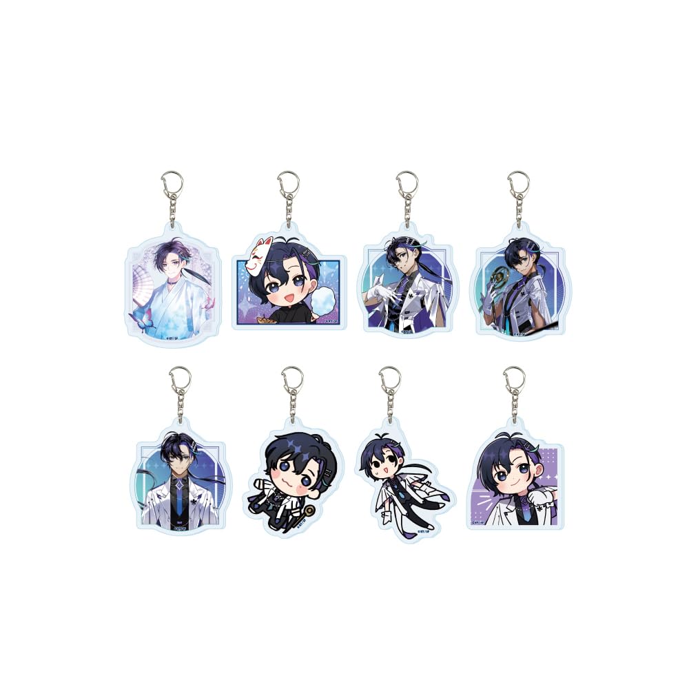 

Soyogi Fractal 01 Original Acrylic Keychain Complete Set [Official & Illustrations] (8-Piece Box)