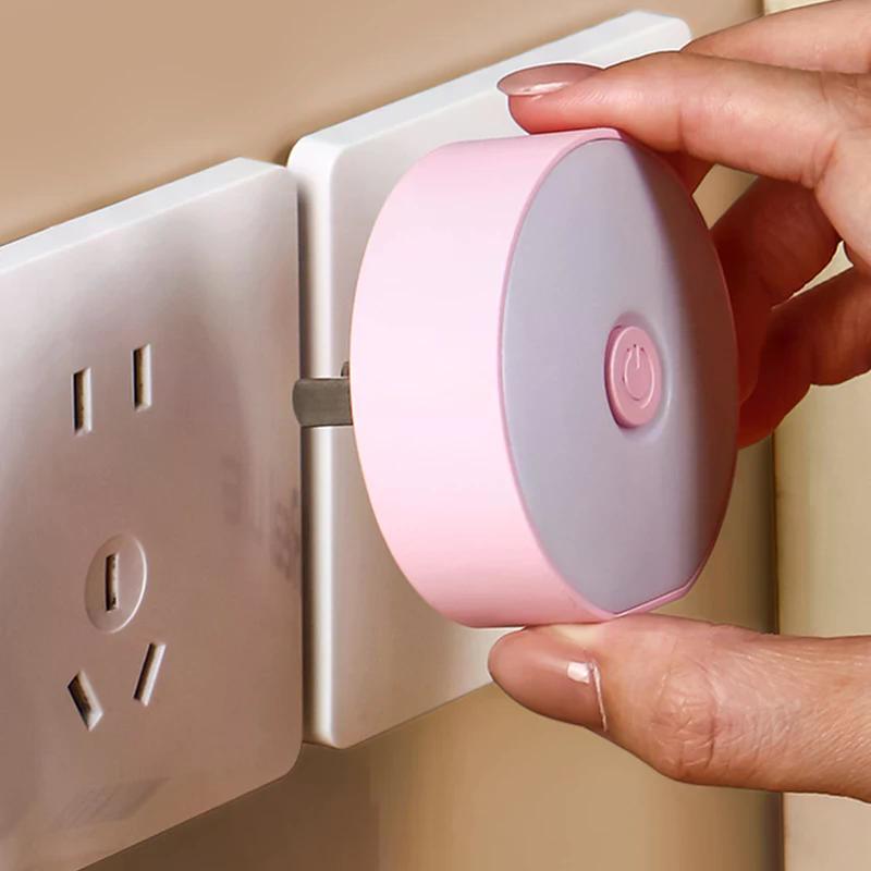 Veilleuse Électrique avec Design Dessin Animé Interrupteur Veilleuse LED Prise de Courant Chevet/Chambre d'Enfant/Lumière pour Soins Multiples Couleurs Disponibles