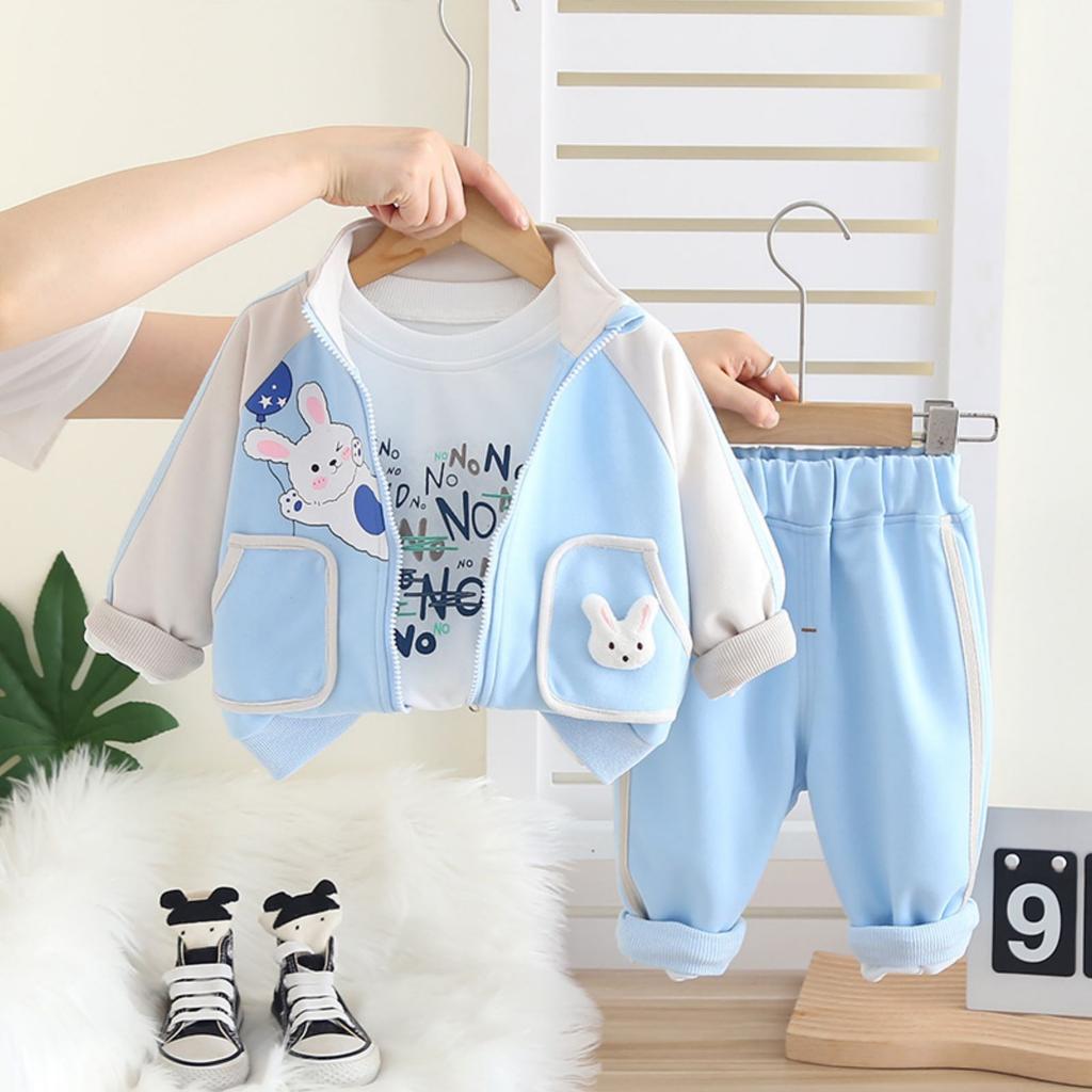 Kids Casual Long-Sleeve Set, Comfortable Daily Wear Outfits