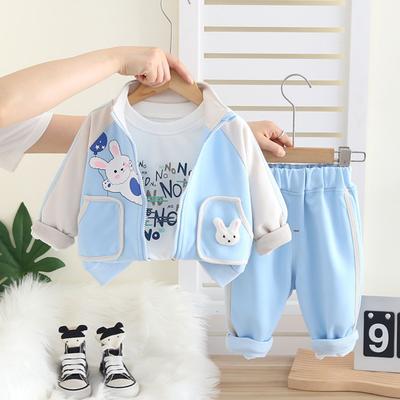 Kids Casual Long-Sleeve Set, Comfortable Daily Wear Outfits