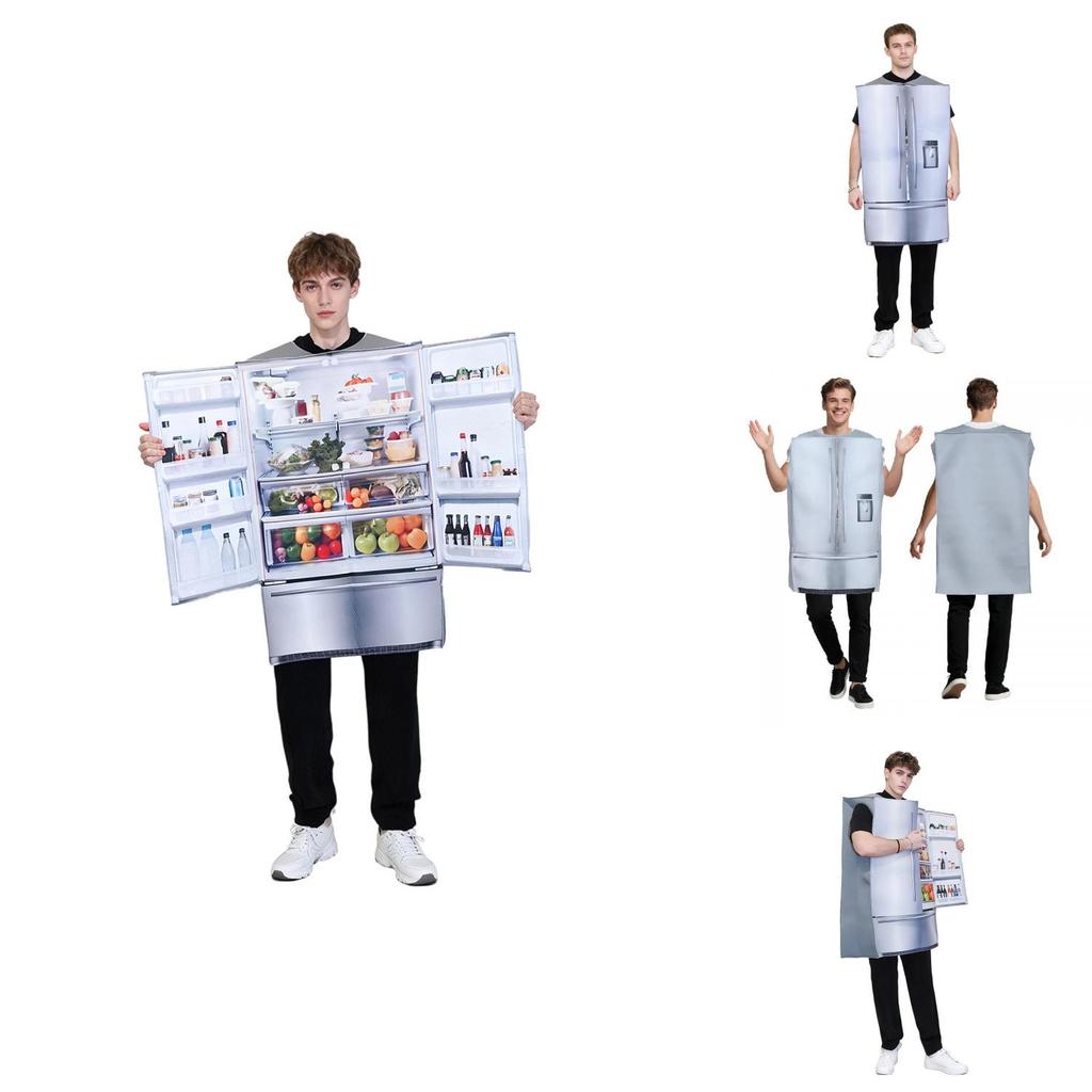 Halloween Costume Refrigerator Cosplay Suit For Adults Party And Bar Fun Creators