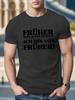Mens Athletic Crew Neck Short Sleeve T Shirt, Casual Jogging Training Tops, Regular Fit Performance Tee for Outdoor Sports Daily Commute Leisure Wear