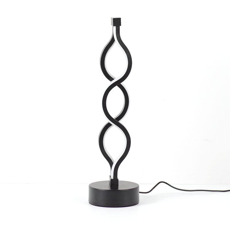 LED-Bartischlampe: Dekoratives Nachtlicht mit USB-Stecker – kreative Schreibtischlampe für klare Atmosphäre.