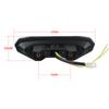 Led Tail Brake Turn Signals Light For YAMAHA FZ09 MT09 FJ09 FZ10 MT10 Smoke Lens