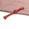 Imitation Jade Beads Cloth Button, Chinese Frog Closure Buttons, Knot Fastener, Decorative Cheongsam, 5 Pairs