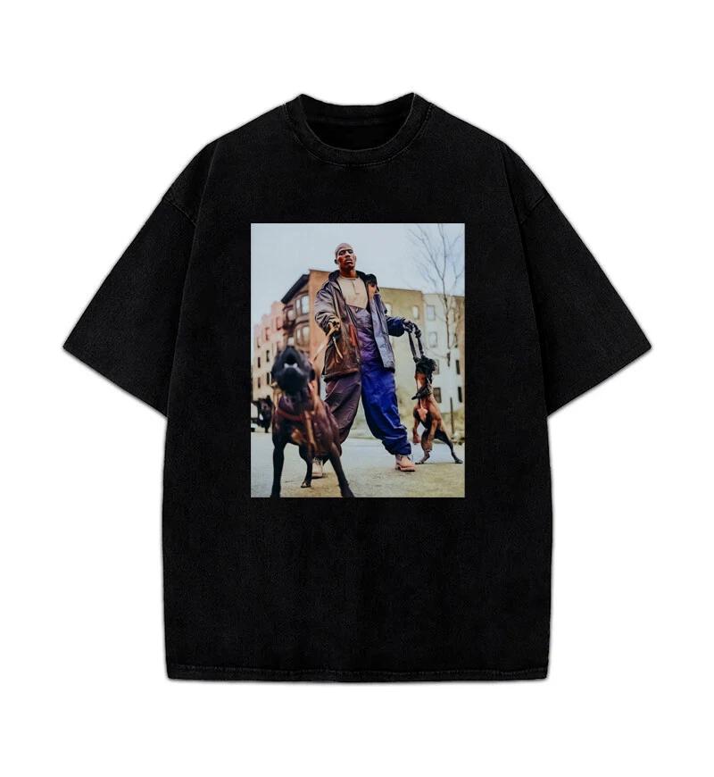 DMX Get At Me Dog 90 s Ruff Ryder Hip Hop Rap Vintage Tribute T-Shirt XL