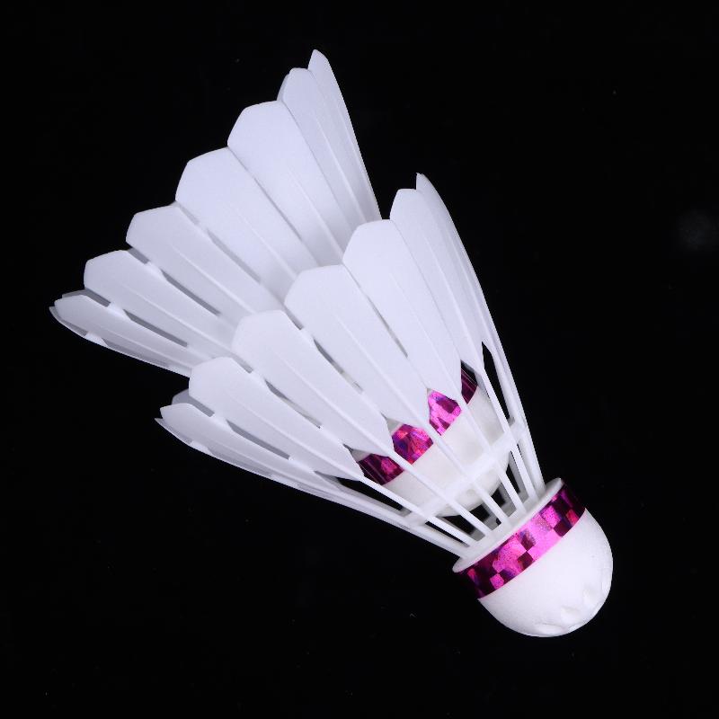 Leuchtender Winddichter Leuchtender Badmintonball, Super Langlebig und Unzerbrechlich, Outdoor Fluoreszierender Heller Nylonball mit Licht
