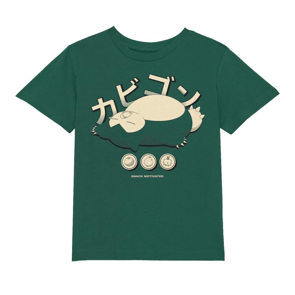 

Pokémon Snorlax Relaxation Kids T-Shirt - Green - 3-4 Years 150