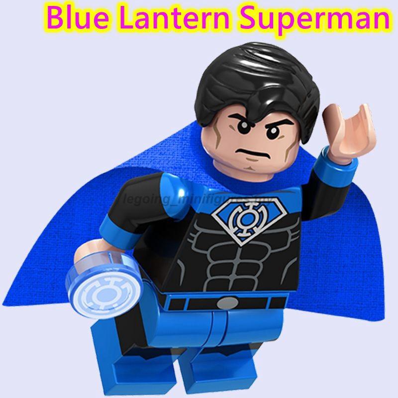 Compatible With Marvel Minifigures Superman Green Lantern Building Blocks Toys For Children