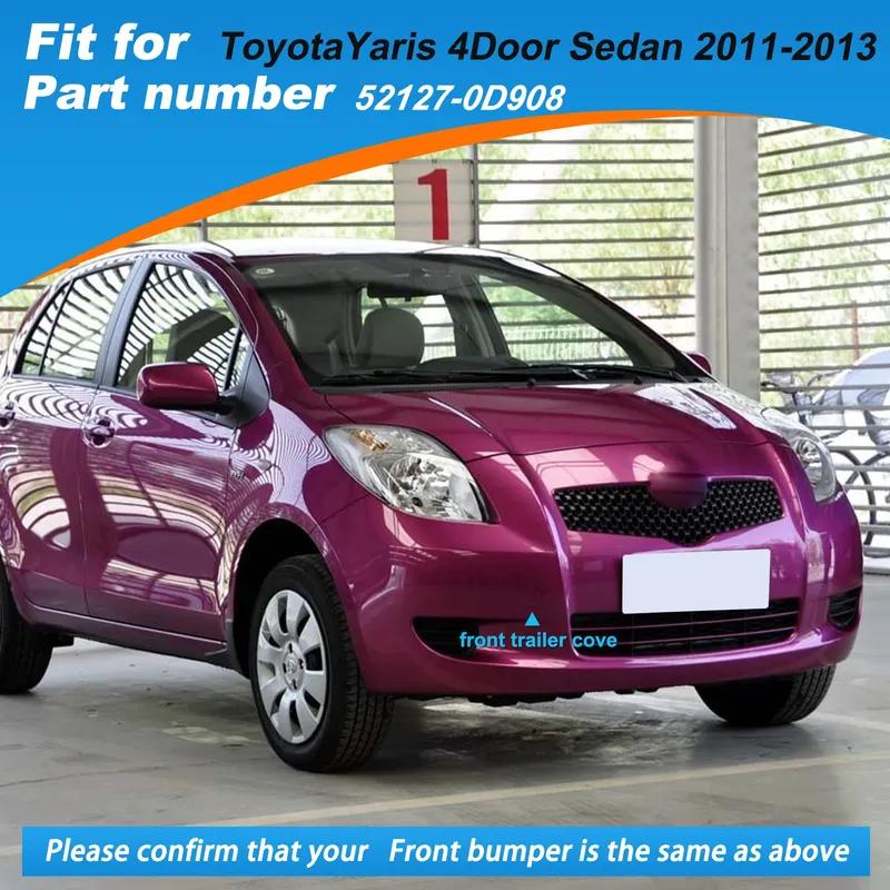 Front Bumper Tow Hook Cover Cap Towing Eye For Toyota Yaris 4Door Sedan 2011 2012 2013  52127-0D908 Car Accessories