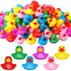 100 Pcs Little Jesus Rubber Ducks Figures In Bulk Mini Jesus Figures To Hide Rubber Duckies Tiny Jesus Toys Religious Bible Verse Bath Toy Gifts