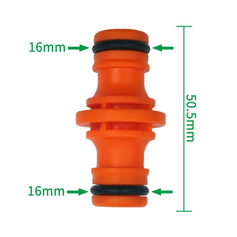 5PCS Quick Drip Irrigation Watering System for Greenhous Joiner Repair Connector Coupling 1/2'' Garden Hose Tubing Fitting Pipe
