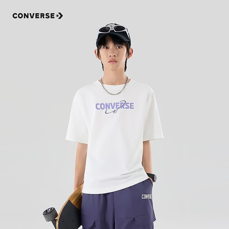 Converse 'Interstellar Roaming' Cotton Short Sleeve T-Shirt