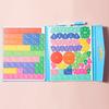 1 Set Magnetic Fraction Demonstration Book Fraction Learning Magnetic Tiles Circles