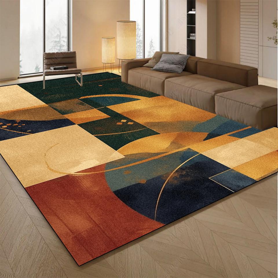 Light Luxury Home Large Carpet Living Room Decoration Abstract Rugs Parlour Sofa Side Soft Mats Bedroom Cloakroom Hallway Carpet