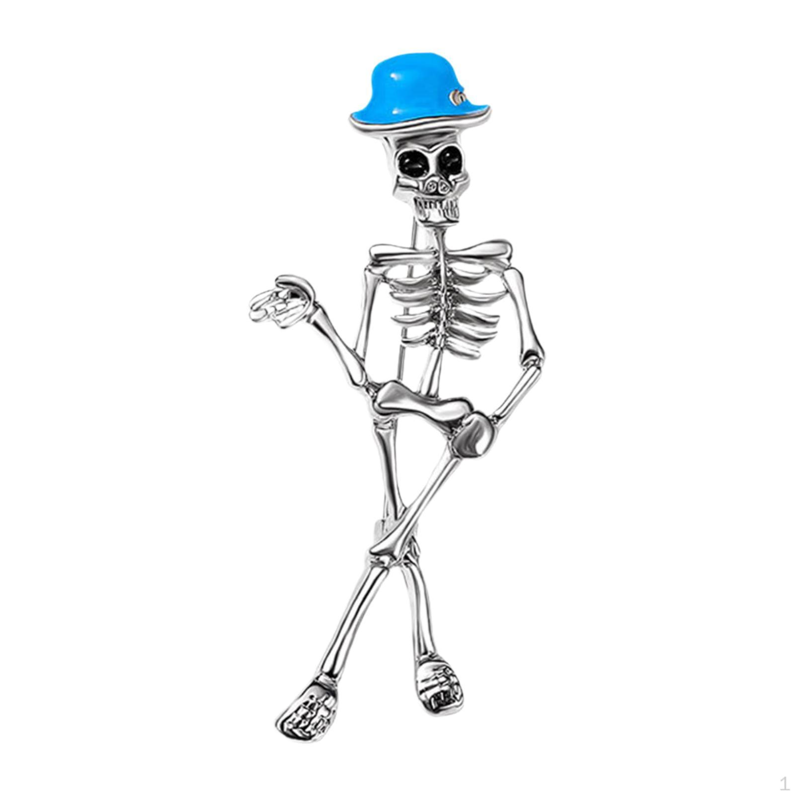 

Хэллоуин Брошь Булавка Скелет Поделки Декоративные Креативные Украшения Мода Забавный Подарок