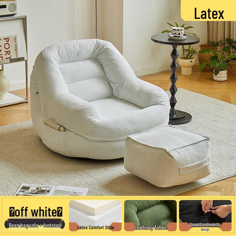 Compact Tatami Balcony Stool: Convertible Sleeper & Lounge Nest