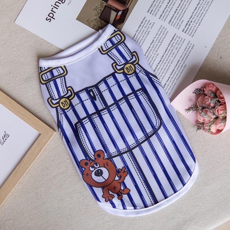 Cute Sphynx Cat Shirt Vest for Cats Gotas Summer Breathable Pet Clothes Clohting Katten Kedi mascotas Costume Dog Suit ropa para