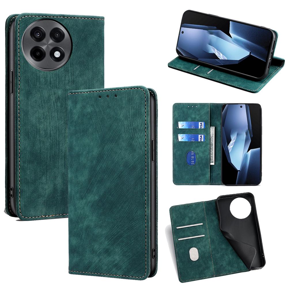 For OnePlus Ace 5 Pro 5G/Ace 5 5G Case RFID Blocking Wallet Leather Phone Cover