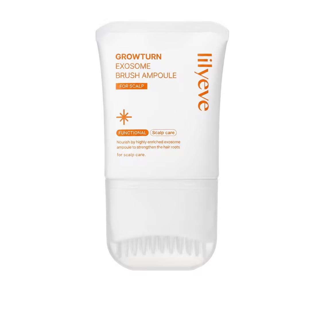 Lilyeve Glow Turn Ампула-щетка с экзосомами 100 мл сыворотка для кожи головы с экзосомами, кофеином, биотином, пептидом 100ml*1