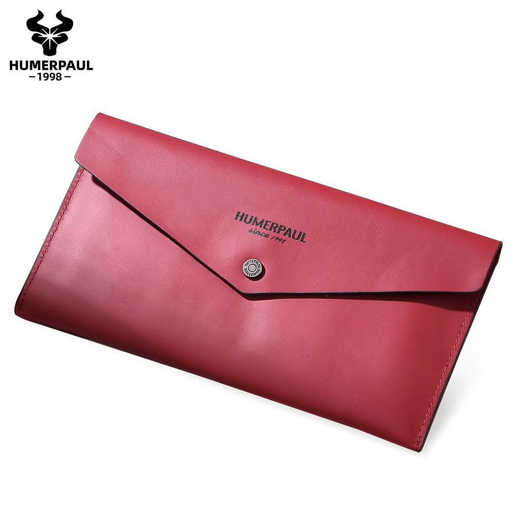 Humerpaul Ladies Thin Wallet Can Hold Multiple Large Banknotes Can Hold Mobile Phones Bank Cards Passport Books