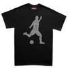 Mens Footballer Soccer Player Legends Tribute T-Shirt Tee Top T-Shirt
