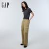 Gap Women's Short Sleeve Embroidered Logo Polo Shirt