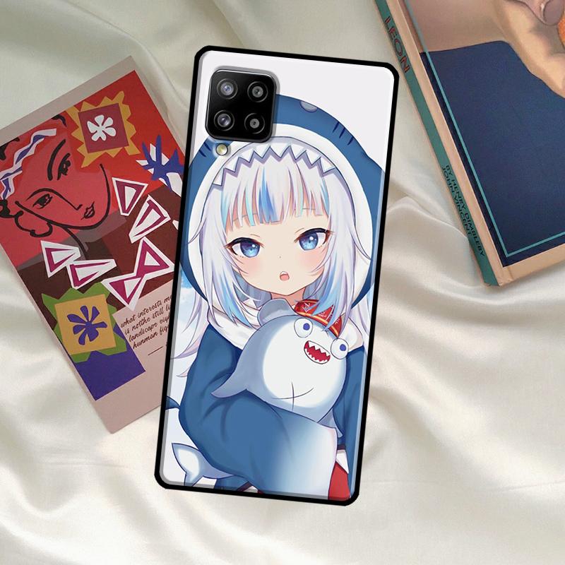 Gawr Gura Hololive Girl Case For Samsung Galaxy A54 A06 A05 A16 A26 A36 A56 A53 A32 A52 A33 A13 A55 A35 A15 A14 A34