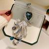 1Pcs Exquisite Peacock Rhinestone Brooch For Women Clothing Coat Accessories Gifts