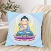 Buddha Zen Stein Blume Serie Kissenbezug Elegant Wohnzimmer Schlafzimmer Dekorative Rechteckige Kissenbezüge Sofakissenbezug