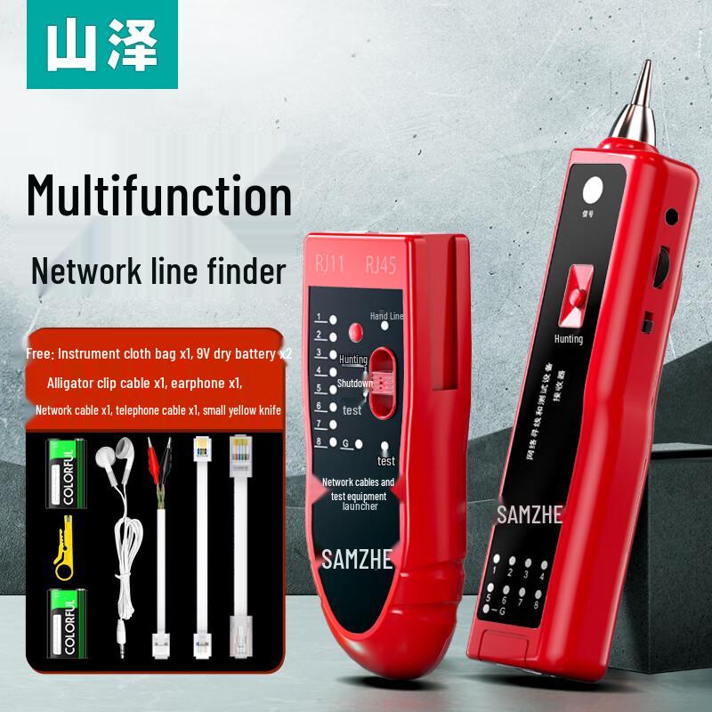 ShanZe TCS-30 Network Cable Tester Red