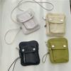 Logo Messenger Small Square Bag Mini Change Nylon Mobile Phone Bag Niche Design Fashion Fanny Pack Women