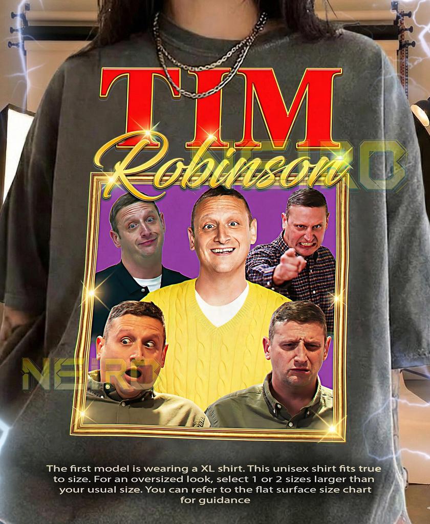 Tim Robinson 90s Vintage Retro Bootleg Shirt, Sketch Comedy Graphic Tee, Funny Actor Fan Apparel