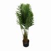 90cm 3FT LED Lighted Palm Tree Solar Powered Artificial Lighted Palm Tree for Terrace Swimming Pool