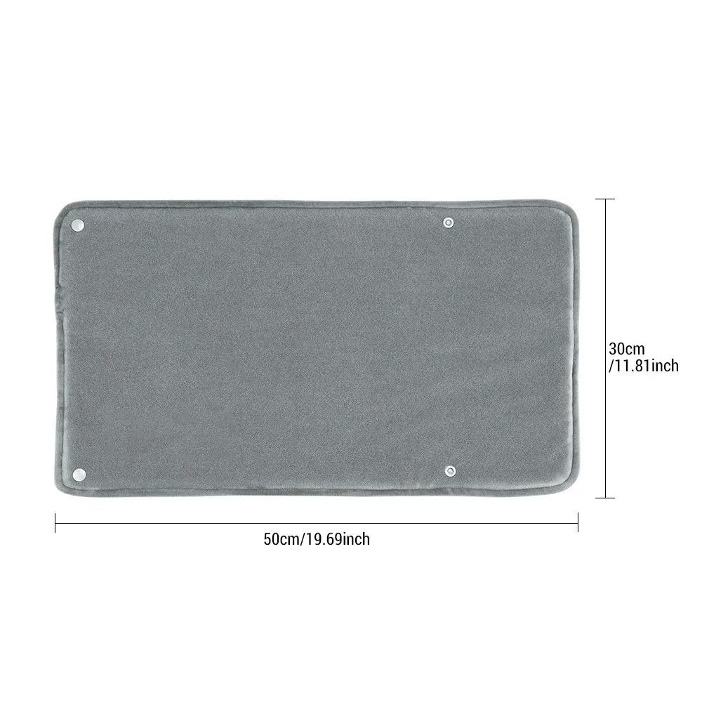 USB Thermostatic Hand Warmer for Winter Office and Home Use Shawl Warm Hands and Legs Short Velvet Fabric Heating Blanket