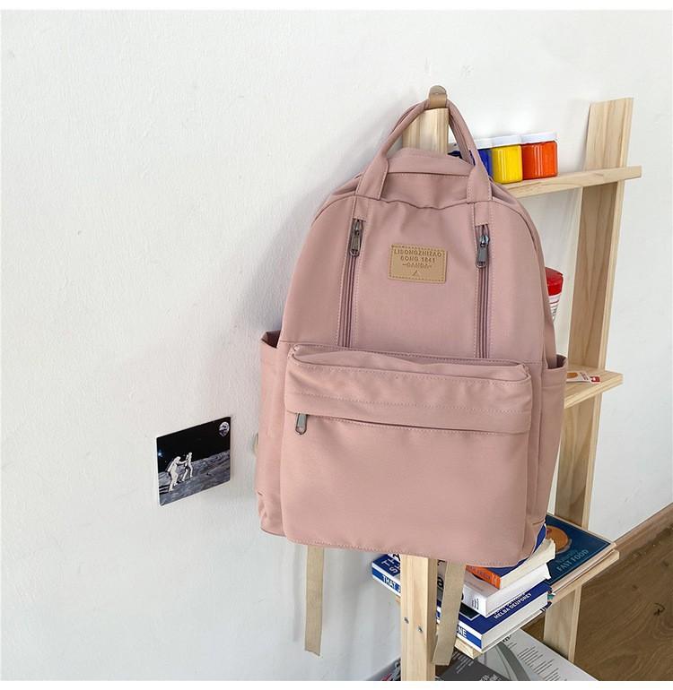 Schoolbag1011 new Japanese middle and high school student schoolbag women's large-capacity backpack simple outdoor commuter computer backpack