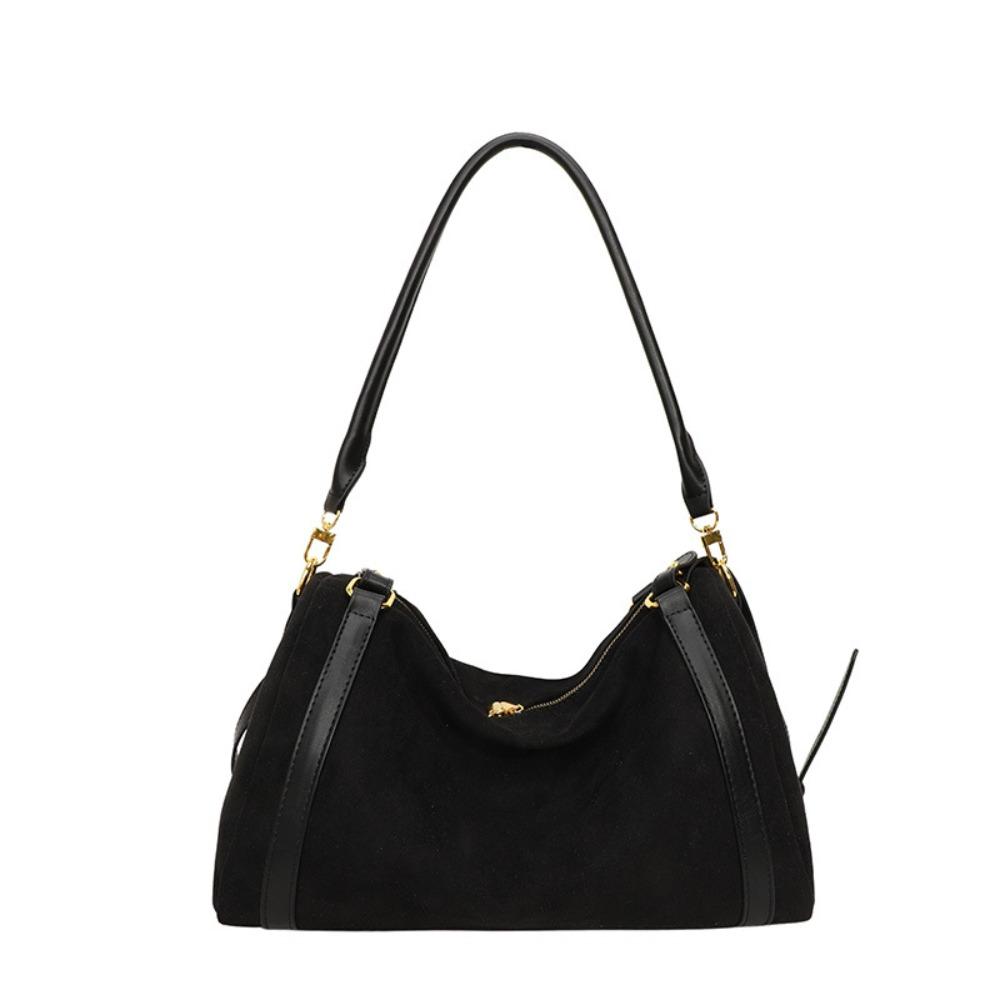 

Handbag Vintage PU Crossbody Bag Large Capacity Female Tote Bag Suede Matte Hobo Bag Students