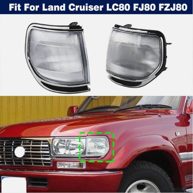 Передние габаритные огни/Поворотники/Боковые огни для моделей Land Cruiser 4500 LC80 FZJ80 1995-1997 годов Passenger Side - Right