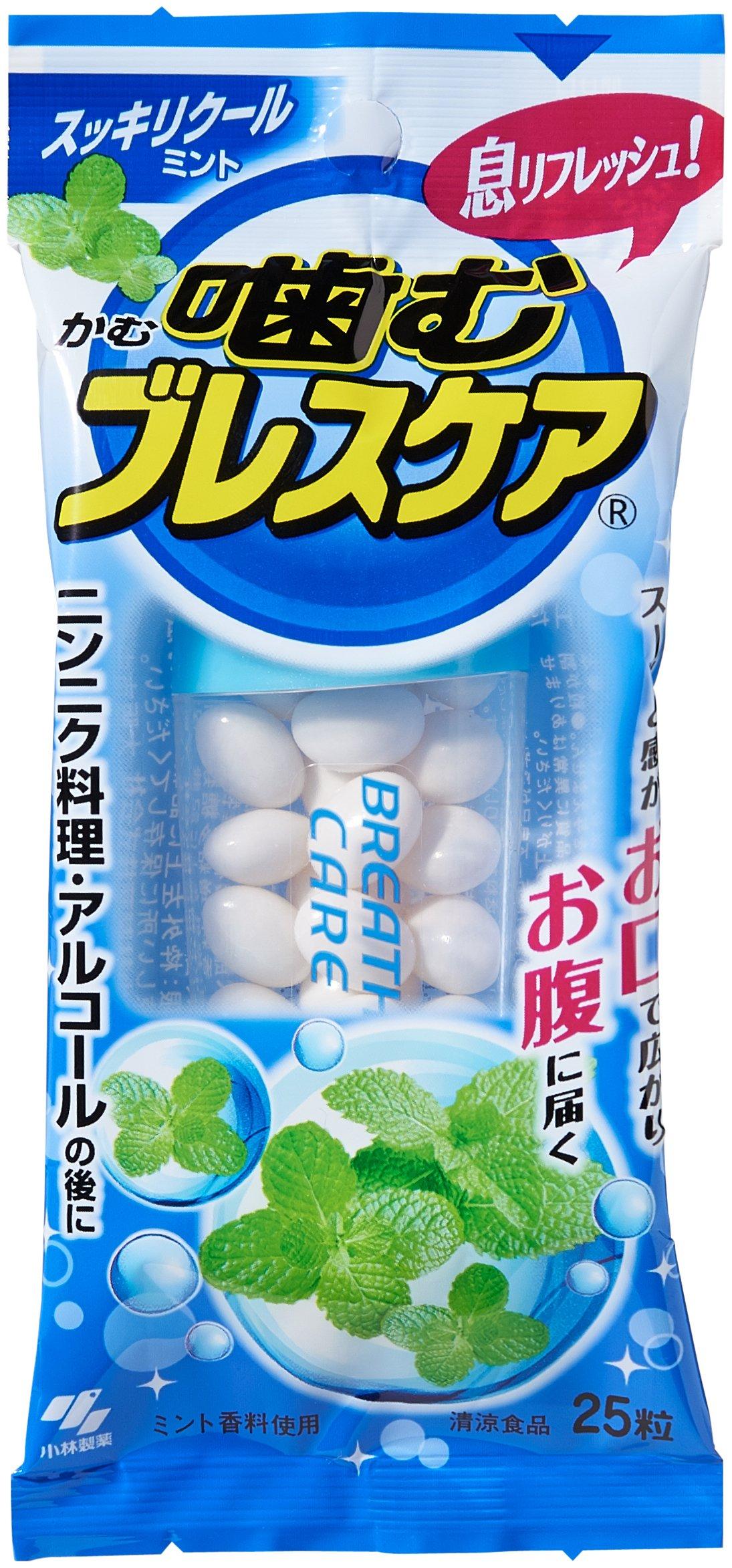 

Жевательная паста для ухода за дыханием Sukkiri Cool Mint 25 таблеток