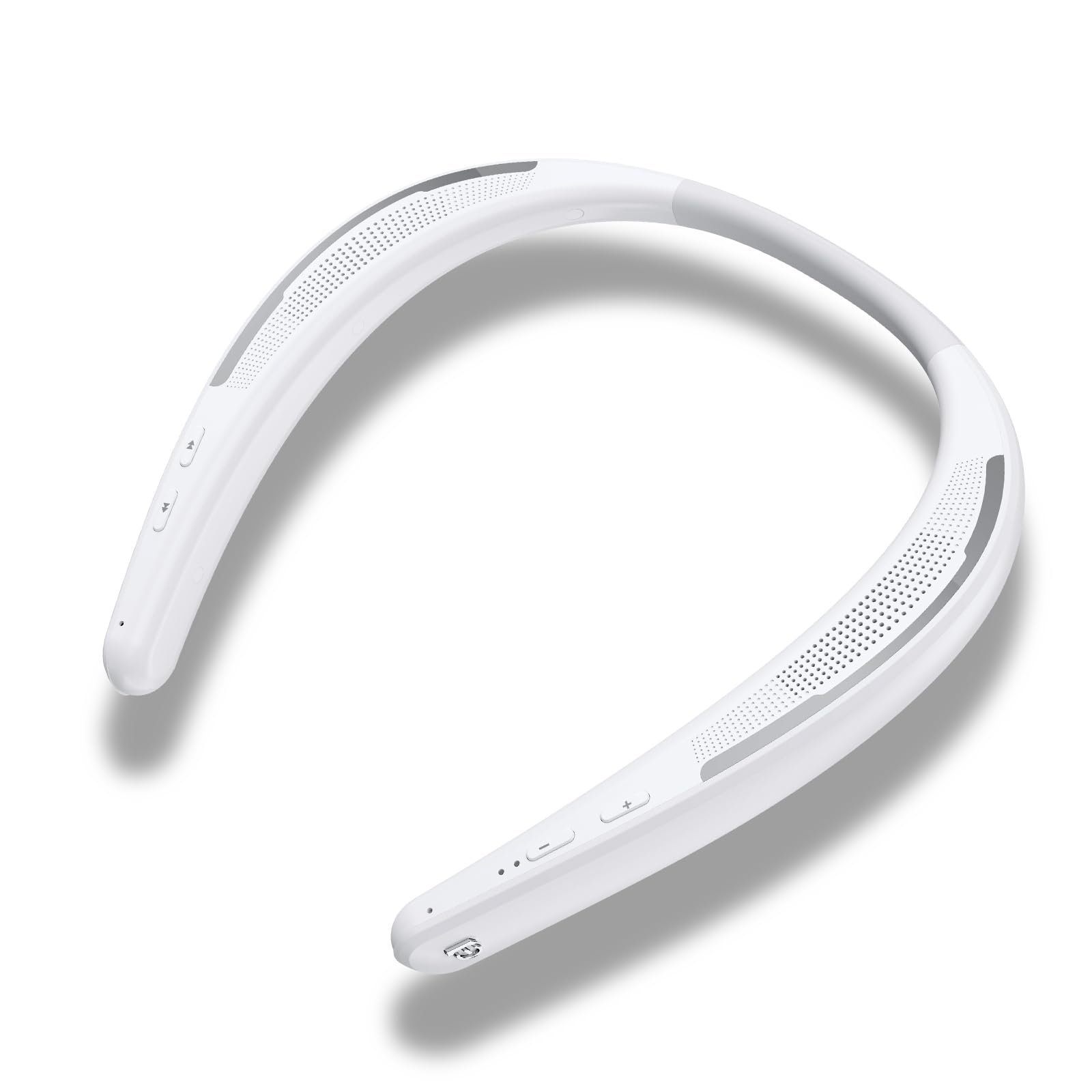 

Освободи свой так легкий Забудь Earaku Шейный Bluetooth Ручной Динамик для Японского Голоса Носимый Шейный Легкий Динамик с Совместимым с и IPX5 белый